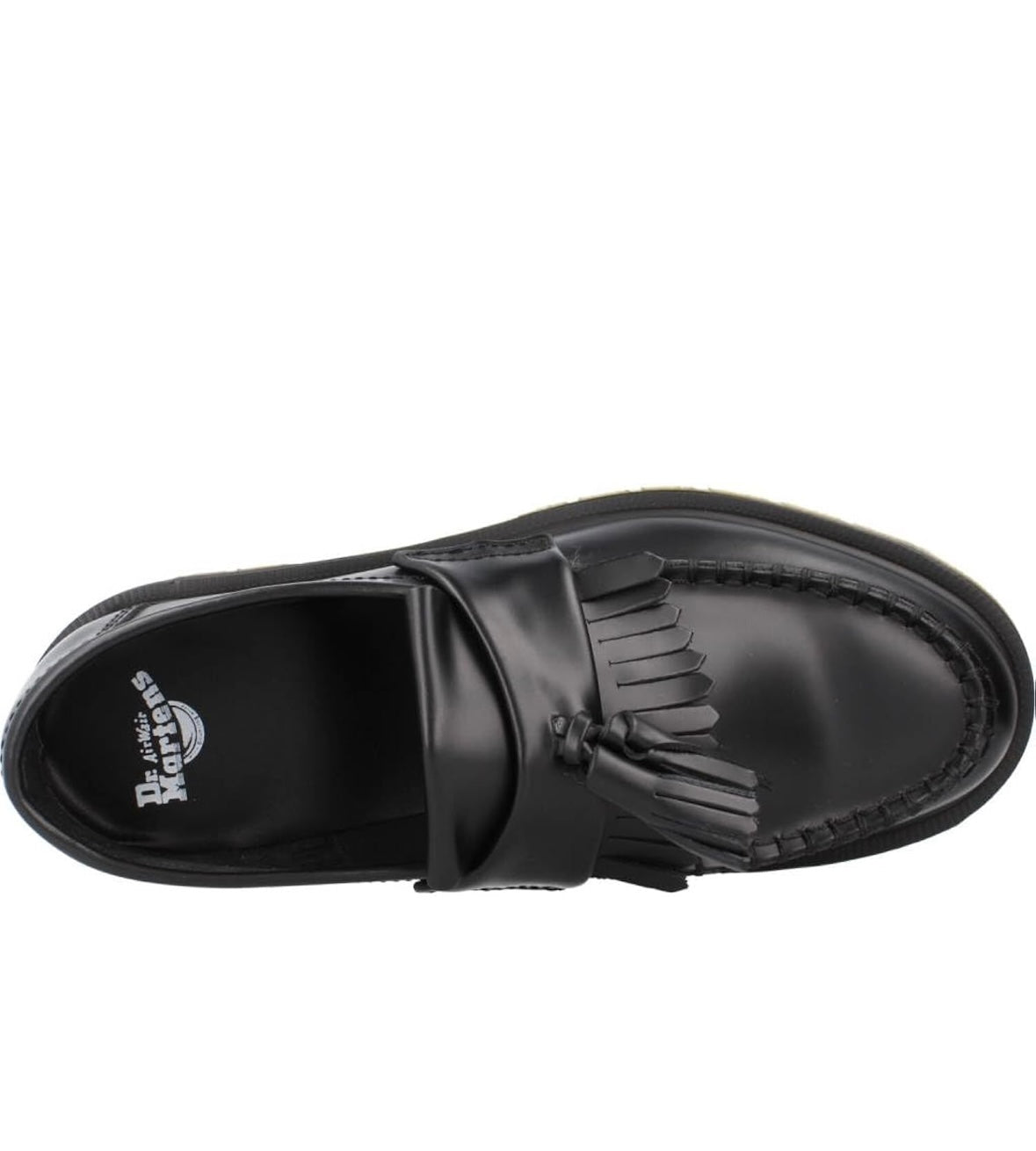 DR MARTENS ADRIAN MONO BLACK SMOOTH