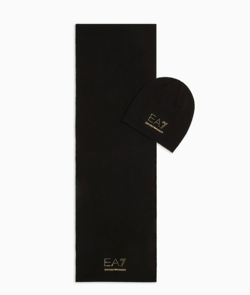 ARMANI sciarpa e cappello set