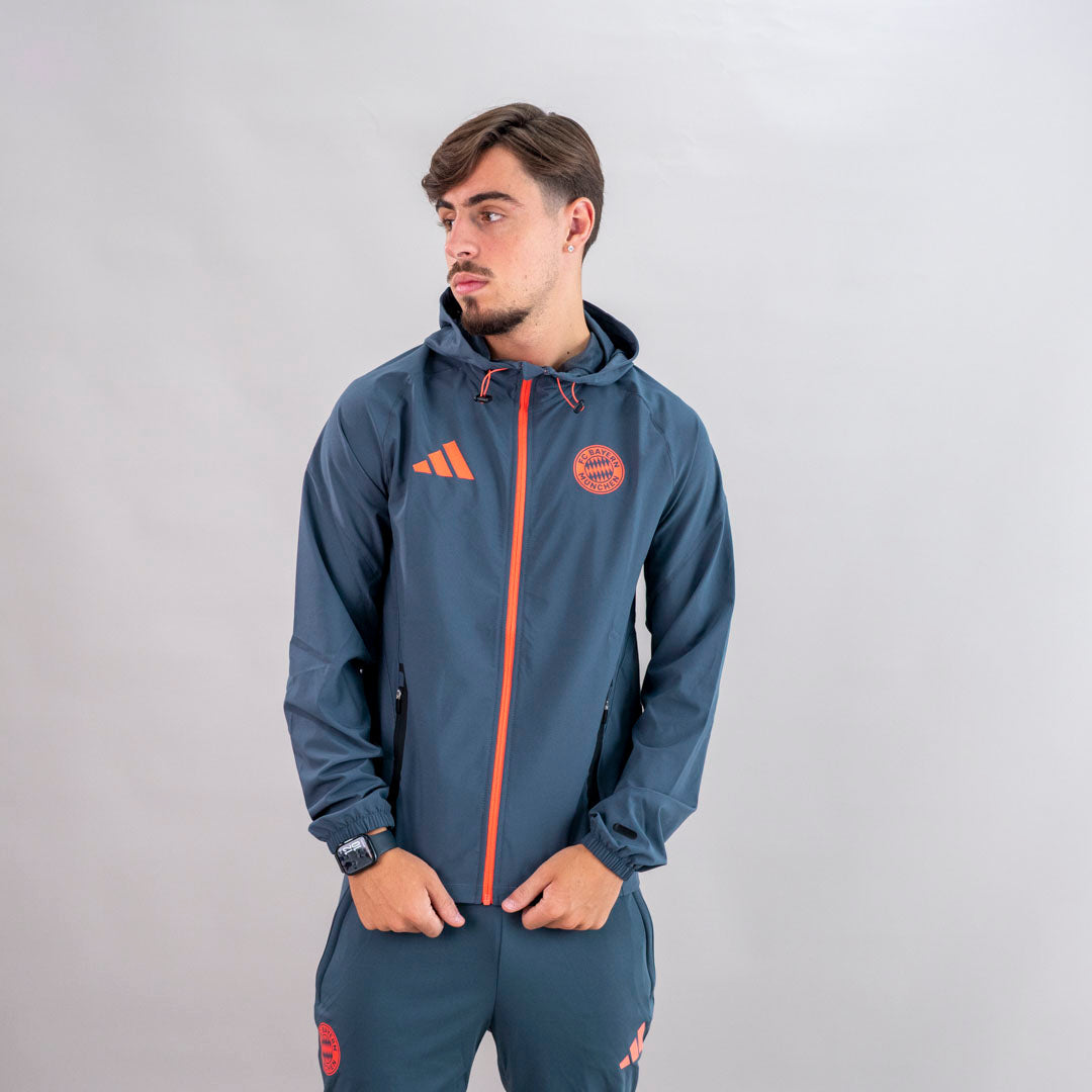 Adidas jacket zip bayern monaco