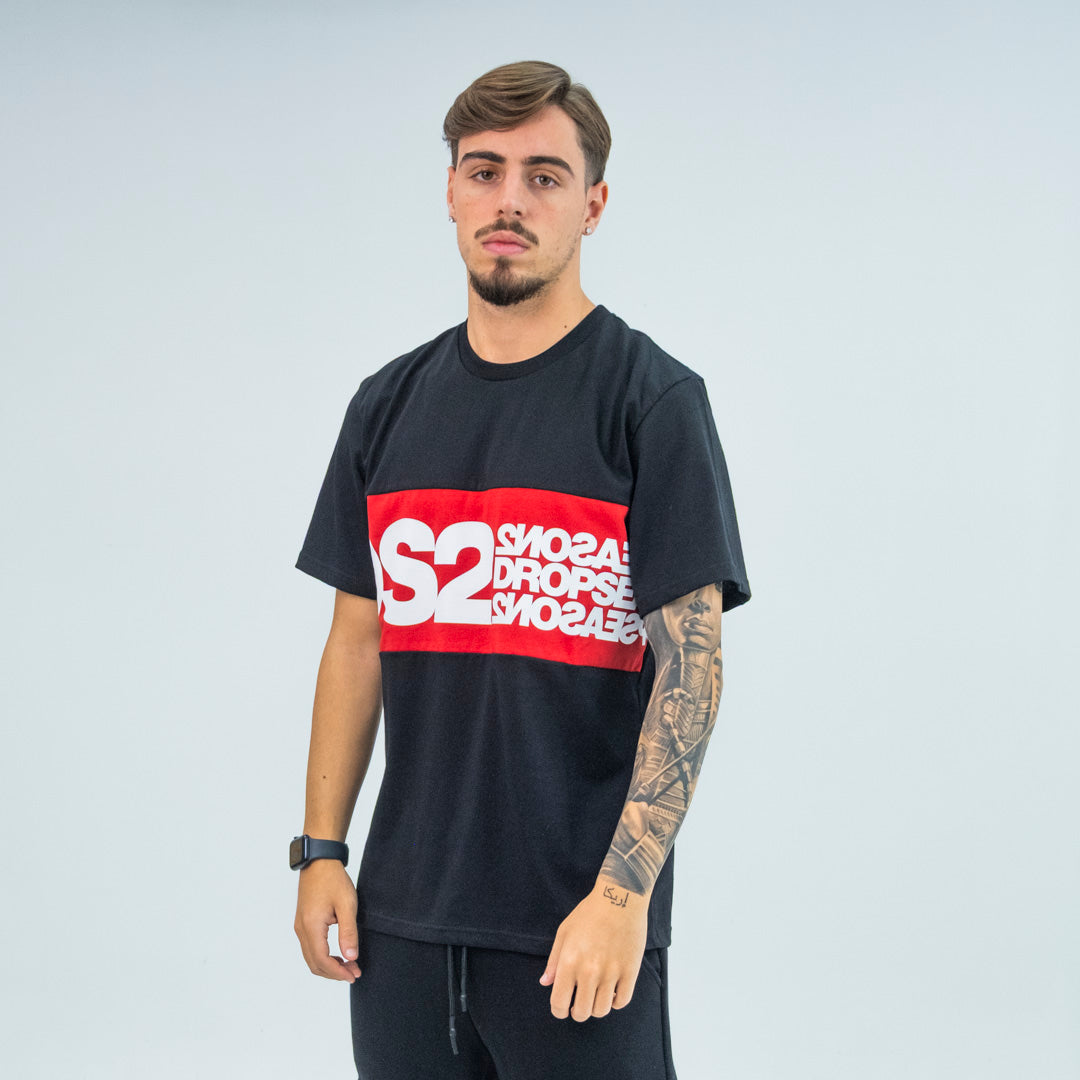 Ds2 t-shirt logo rosso