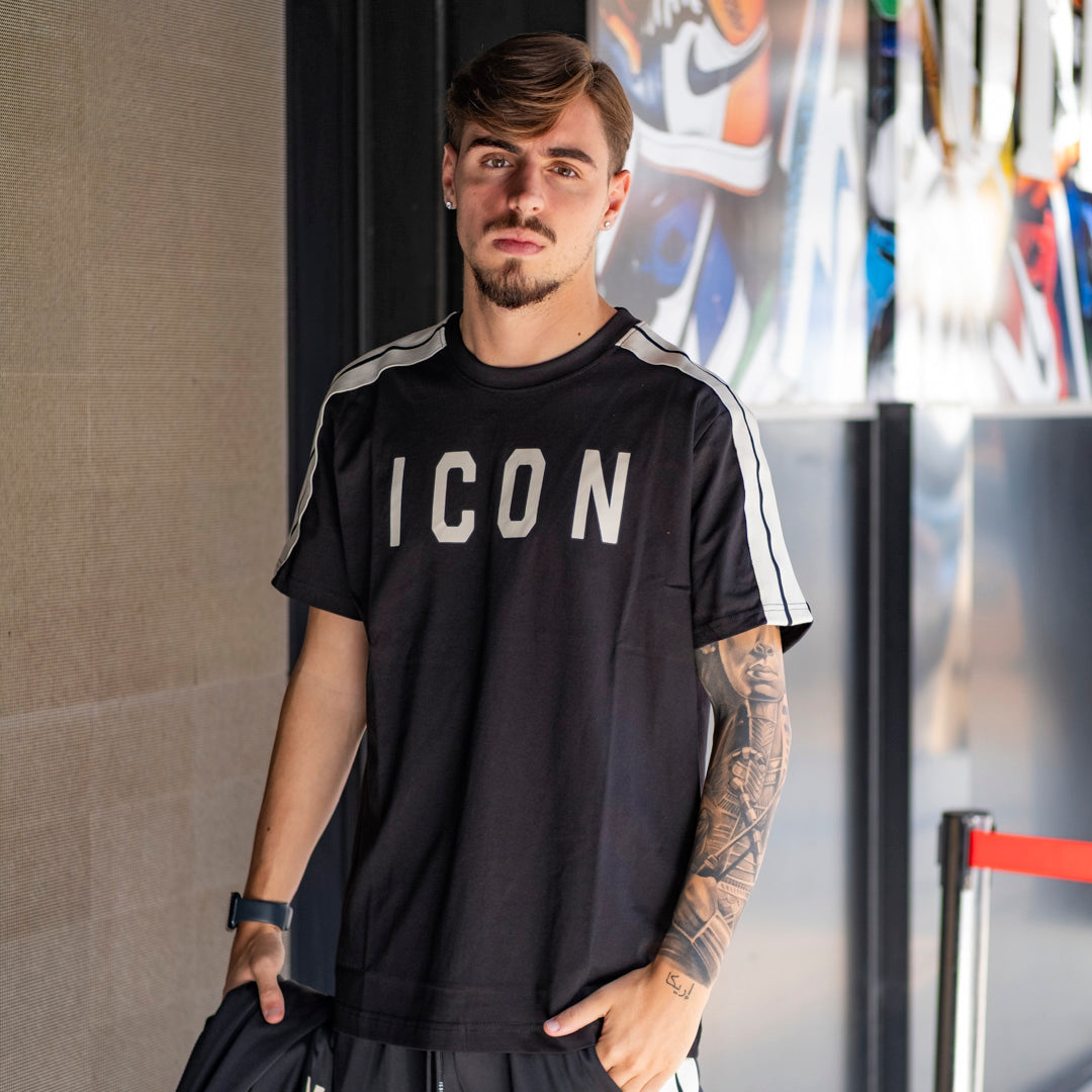 ICON T-SHIRT C/BANDE