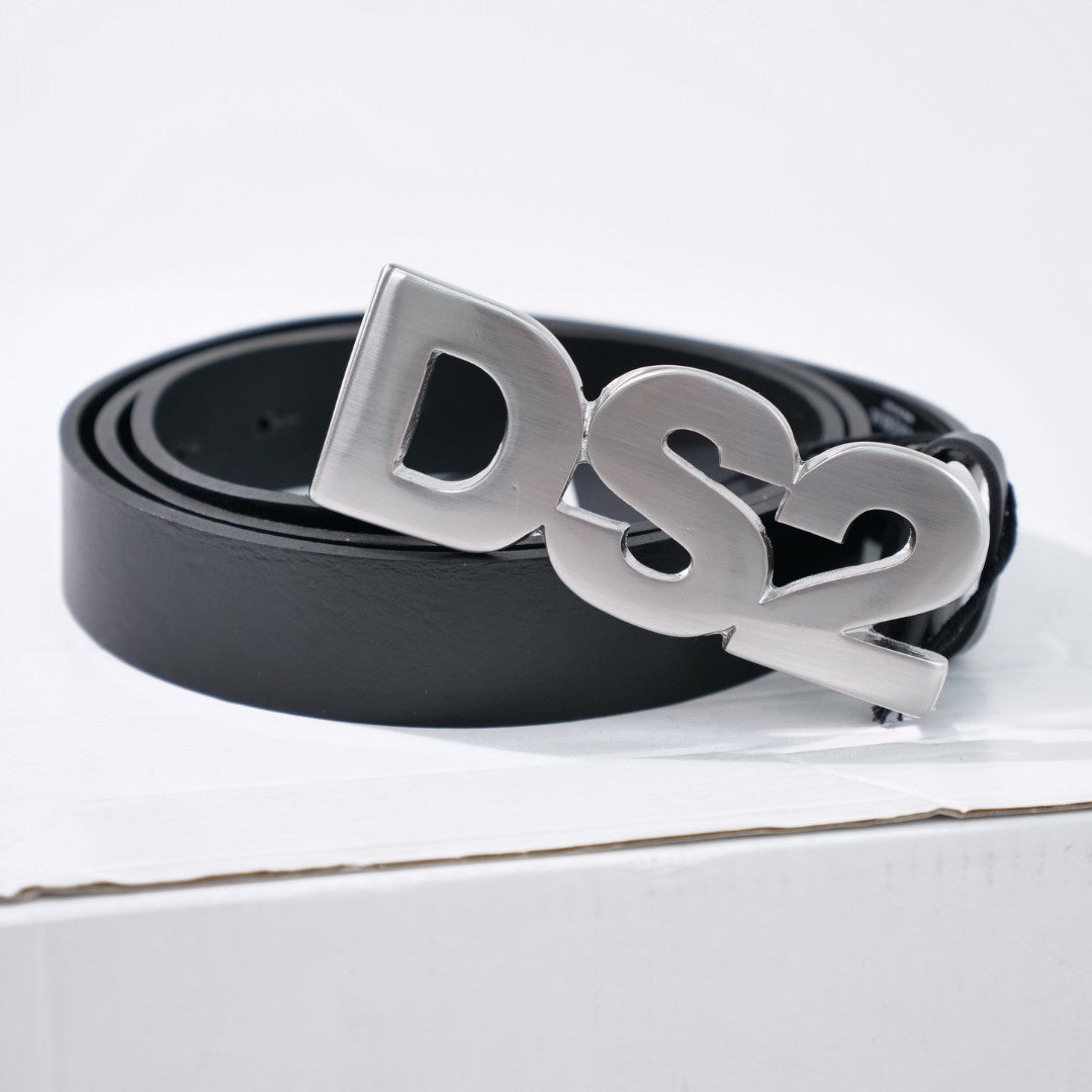 DS2 cintura fibbia argento