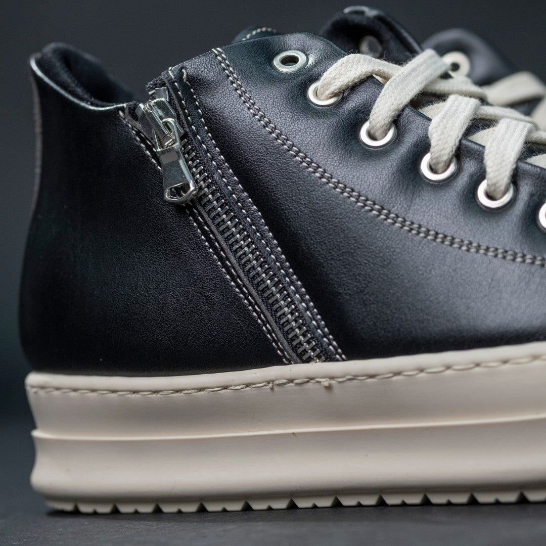 F09 rick low pelle con zip