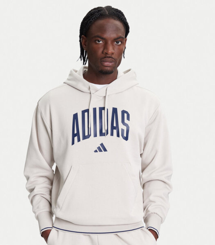 adidas felpa scritta