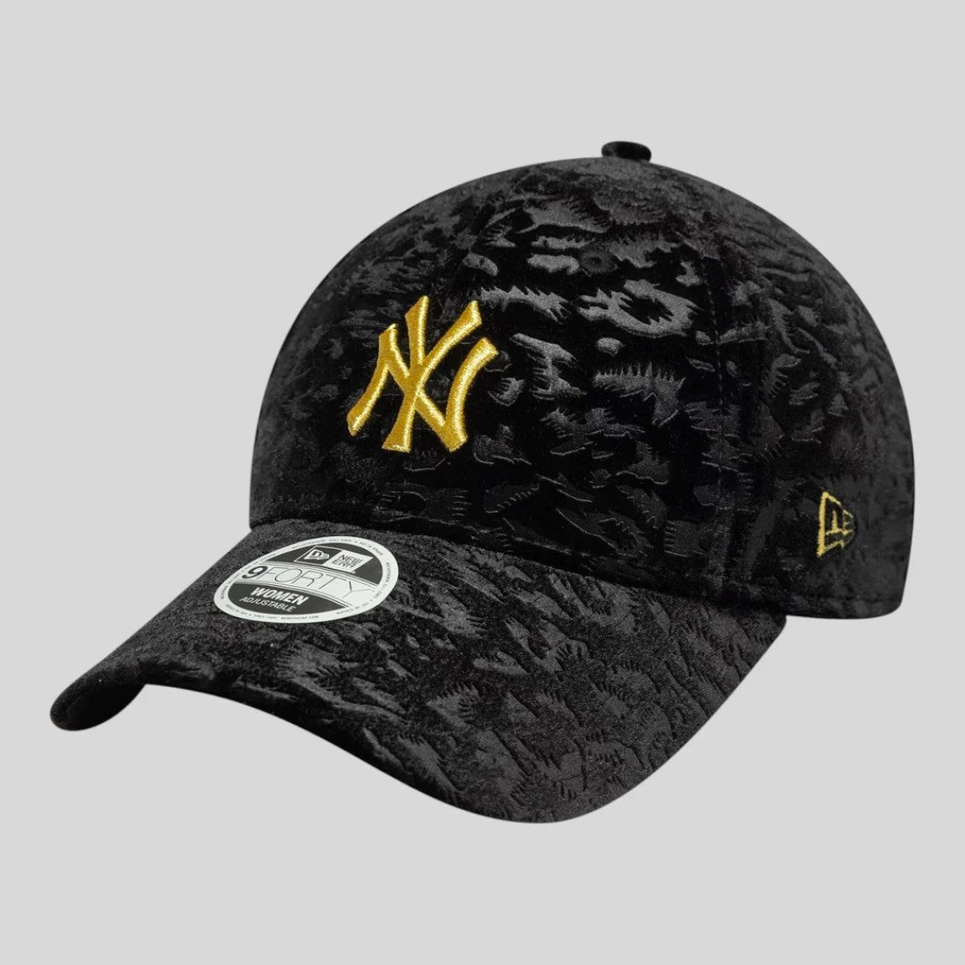 new era cap velluto leopardato