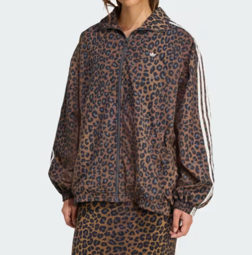 adidas jacket wmn leopardato