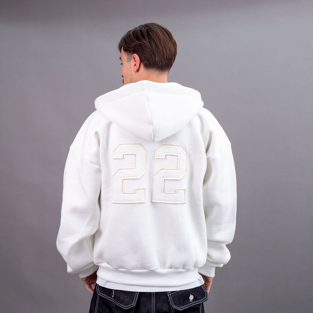 trust no one felpa con zip retro 22