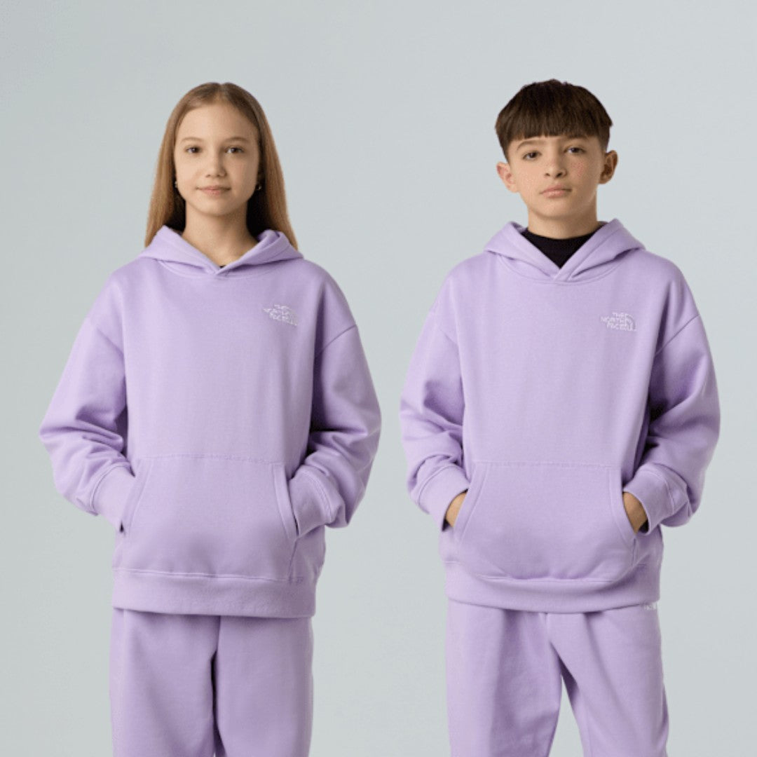 the north face felpa basic kids