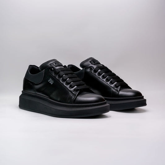 F09 600m total pelle nero