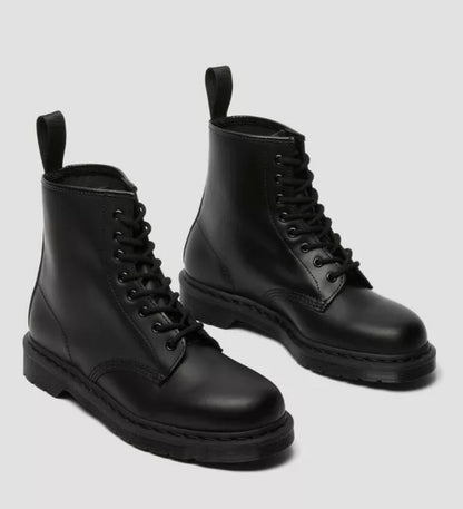 DR MARTENS 1460 MONO BLACK SMOOTH