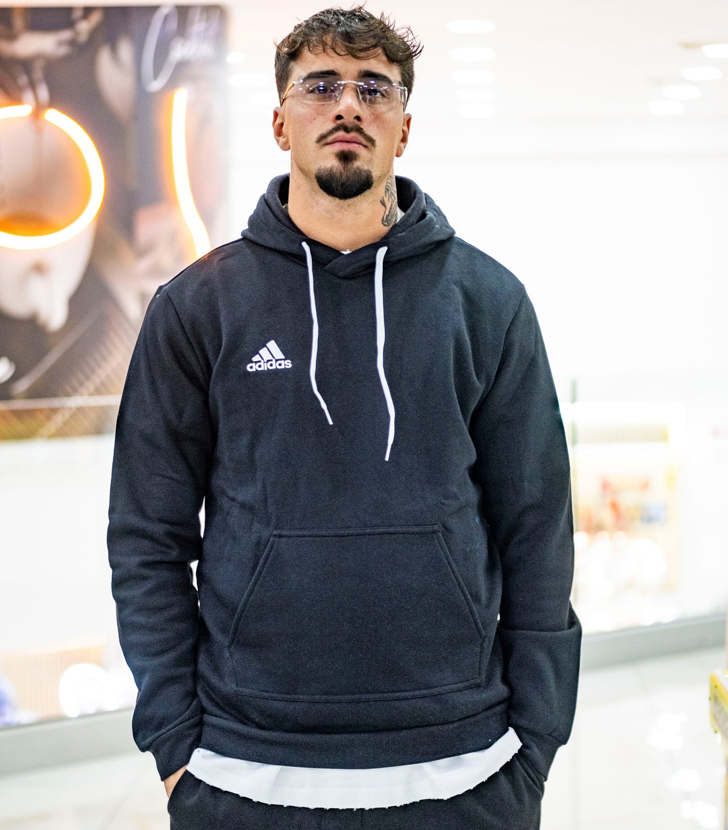 ADIDAS FELPA BASIC LOGO