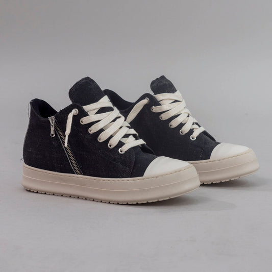 F09 rick low canvas n.b. con zip