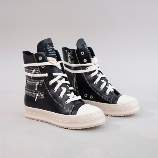 f09 rick mid 3 zip suola beige