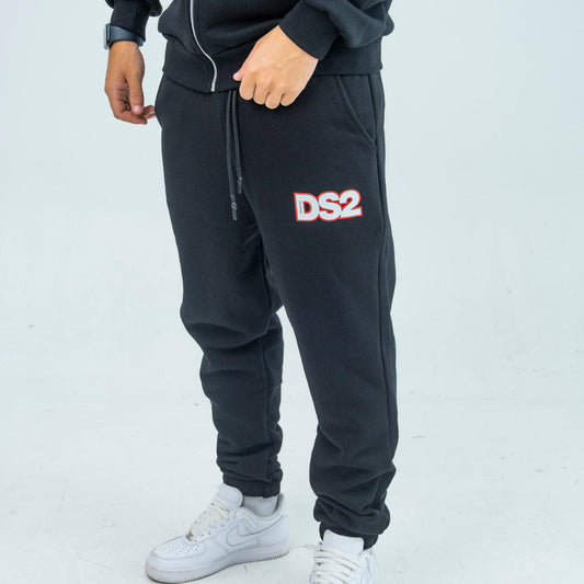 Ds2 pantalone logo contorno rosso