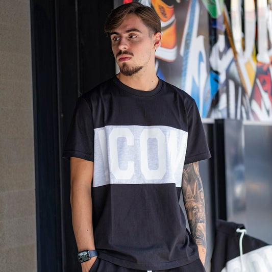 ICON T-SHIRT C/LOGO STRIPE