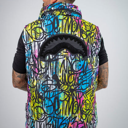 sprayground smanicato graffiti reversibl