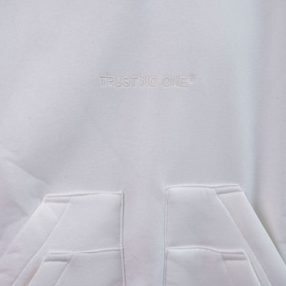 trust no one felpa multitaschino