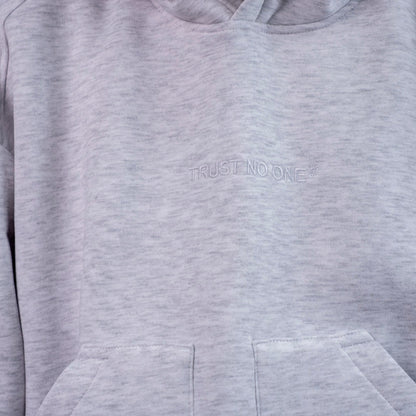 trust no one felpa multitaschino