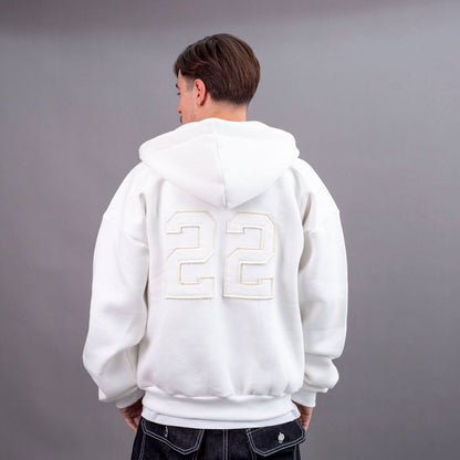 trust no one felpa con zip retro 22