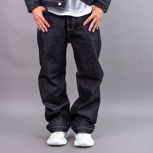 trust no one jeans raw denim