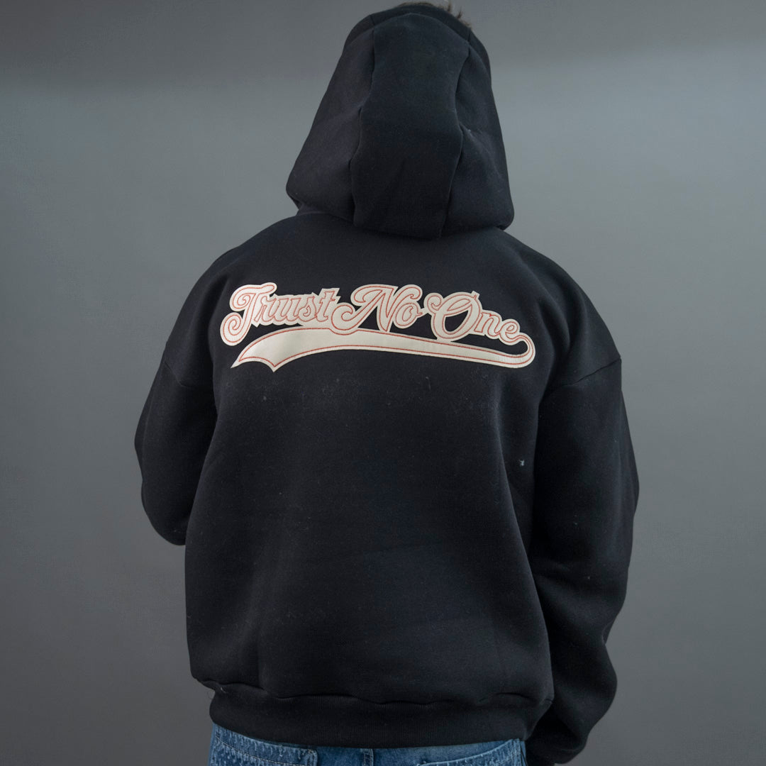 trust no one felpa baseball