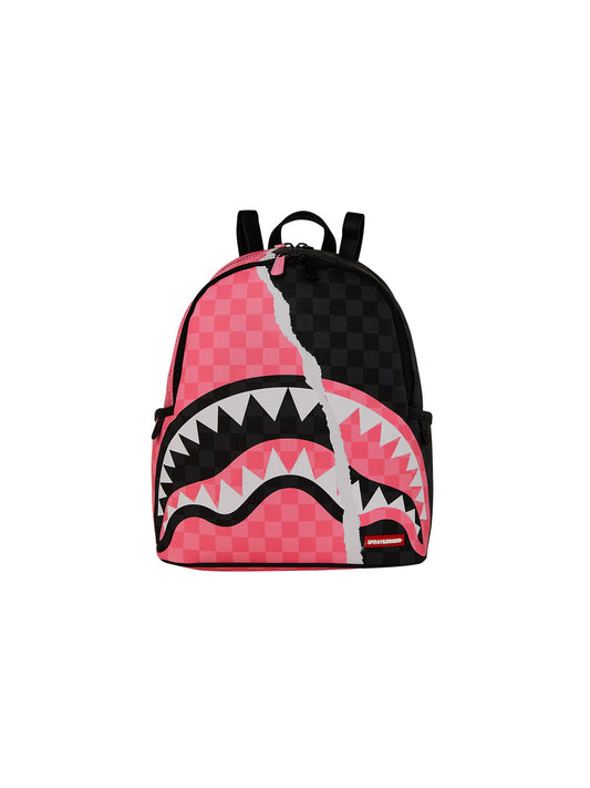 SPRAYGROUND PINK AND BLACK TEAR ZAINO