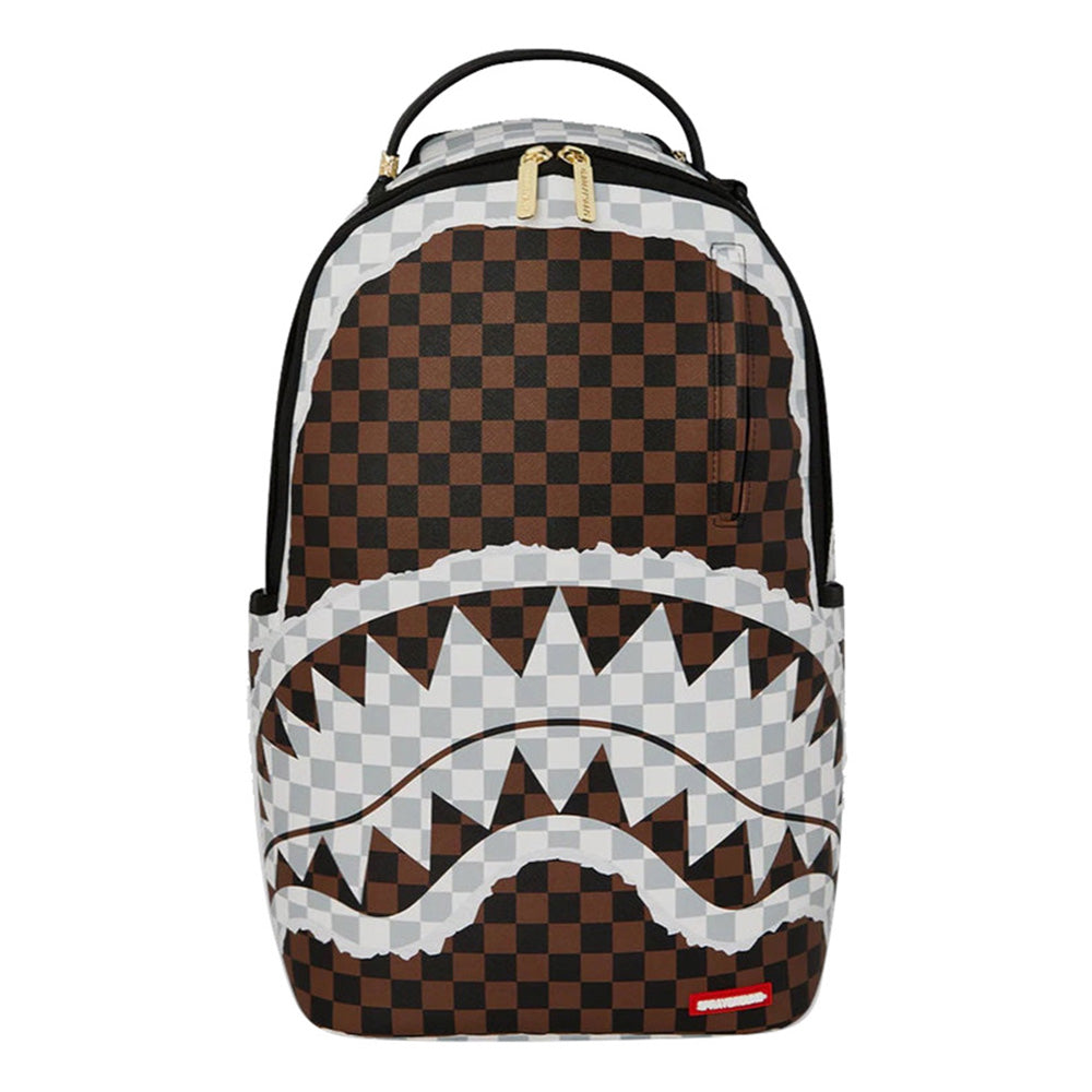 SPRAYGROUND CREAM AND BROWN ZAINO