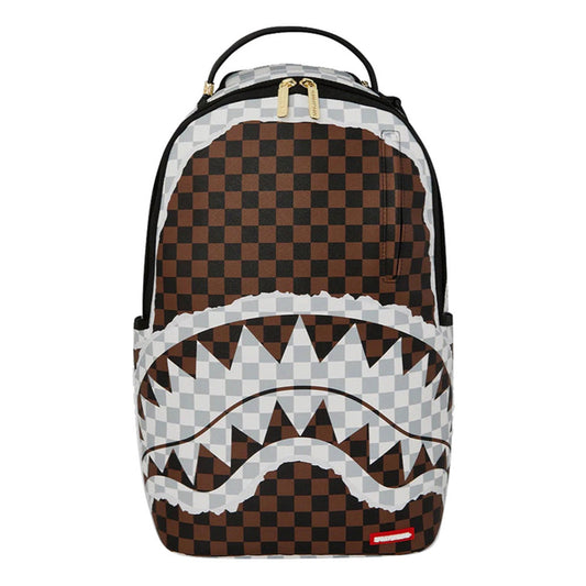 SPRAYGROUND CREAM AND BROWN ZAINO